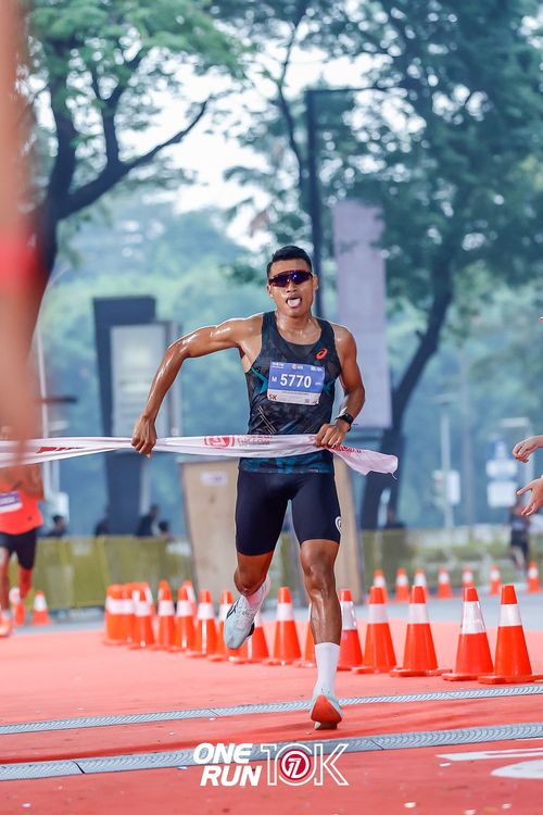 Race photo from ONE RUN 10K 2025
