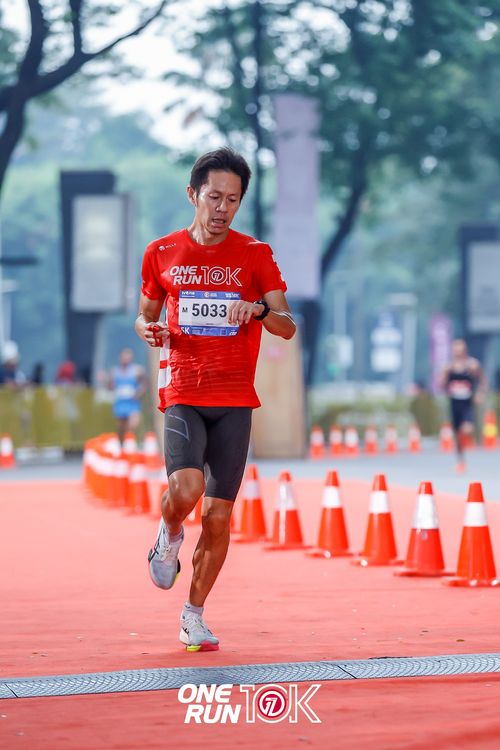 Race photo from ONE RUN 10K 2025