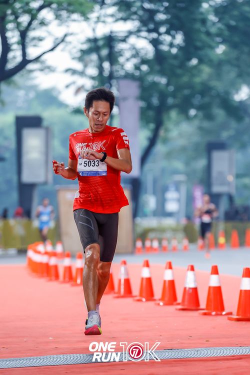 Race photo from ONE RUN 10K 2025