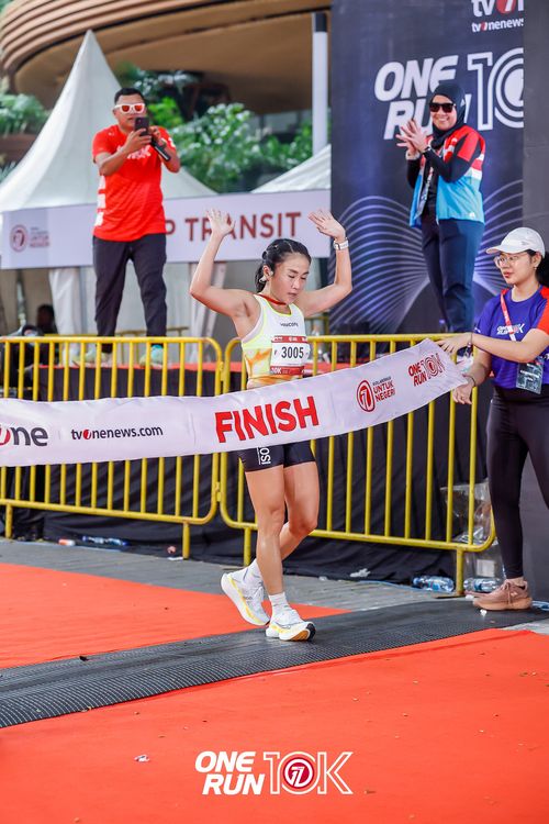 Race photo from ONE RUN 10K 2025