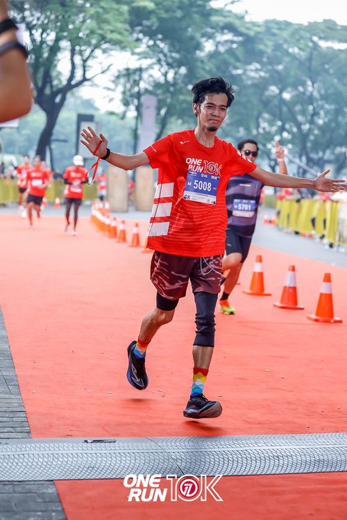 Race photo from ONE RUN 10K 2025