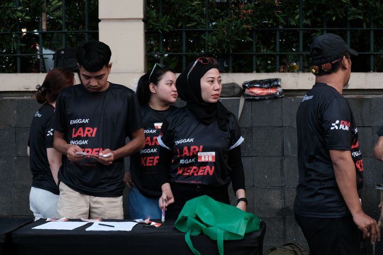 Race photo from Soft Launching Buku "Enggak Lari, Enggak Keren" & IdeaRun