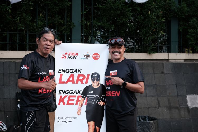 Race photo from Soft Launching Buku "Enggak Lari, Enggak Keren" & IdeaRun