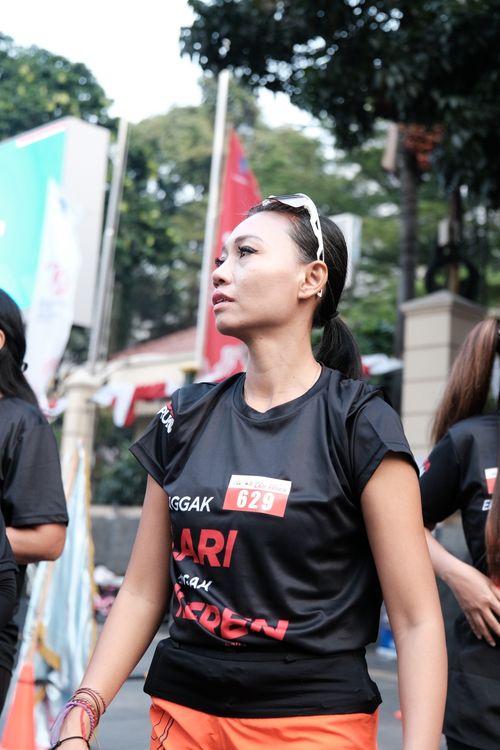 Race photo from Soft Launching Buku "Enggak Lari, Enggak Keren" & IdeaRun