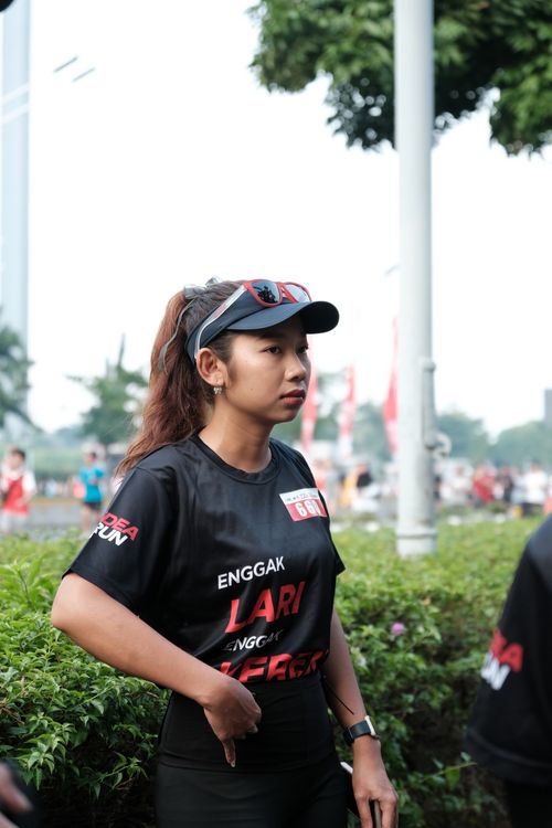 Race photo from Soft Launching Buku "Enggak Lari, Enggak Keren" & IdeaRun