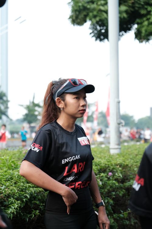 Race photo from Soft Launching Buku "Enggak Lari, Enggak Keren" & IdeaRun