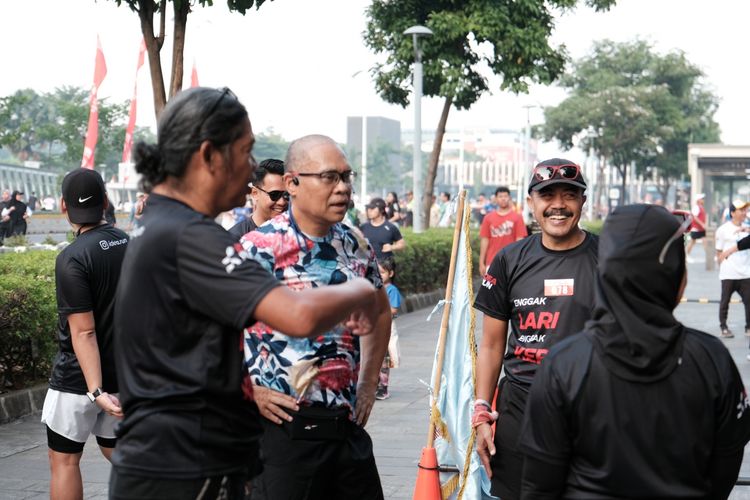 Race photo from Soft Launching Buku "Enggak Lari, Enggak Keren" & IdeaRun