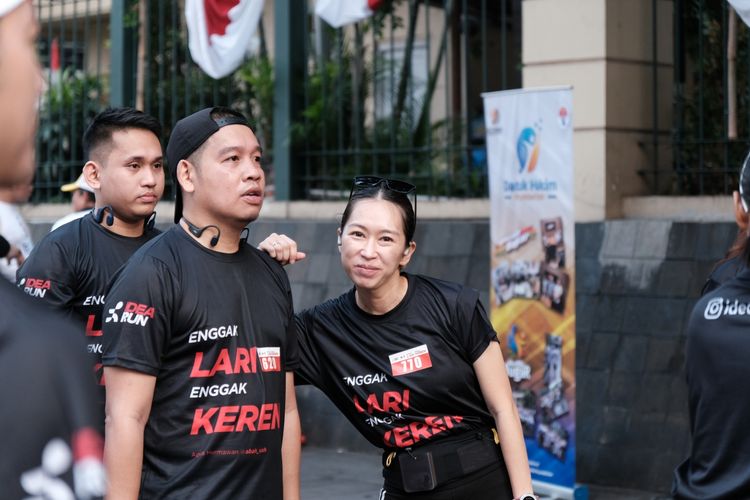 Race photo from Soft Launching Buku "Enggak Lari, Enggak Keren" & IdeaRun