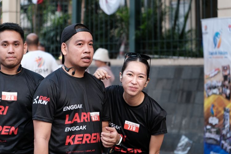 Race photo from Soft Launching Buku "Enggak Lari, Enggak Keren" & IdeaRun