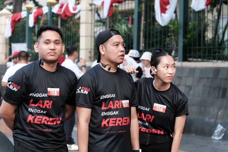 Race photo from Soft Launching Buku "Enggak Lari, Enggak Keren" & IdeaRun
