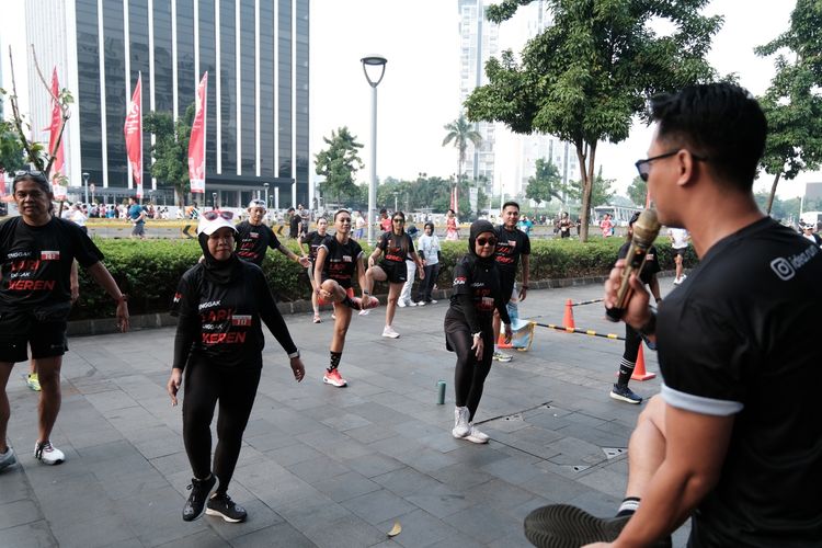 Race photo from Soft Launching Buku "Enggak Lari, Enggak Keren" & IdeaRun