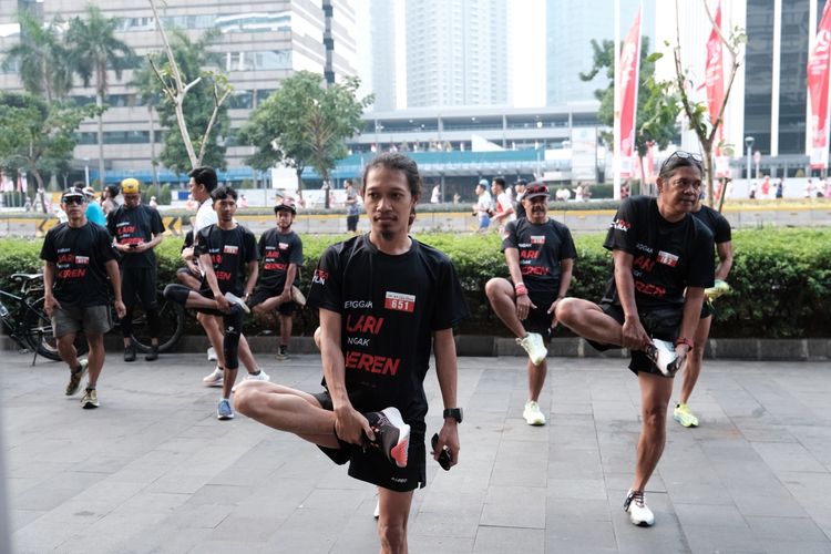 Race photo from Soft Launching Buku "Enggak Lari, Enggak Keren" & IdeaRun