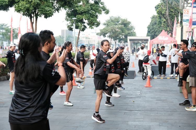 Race photo from Soft Launching Buku "Enggak Lari, Enggak Keren" & IdeaRun