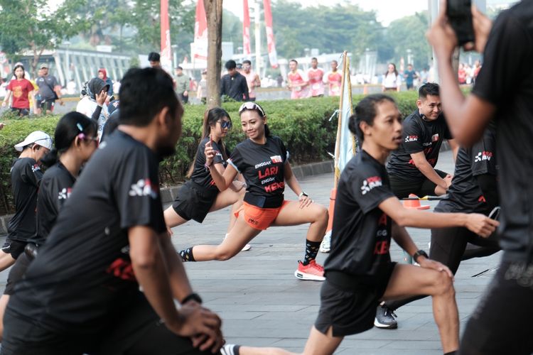 Race photo from Soft Launching Buku "Enggak Lari, Enggak Keren" & IdeaRun