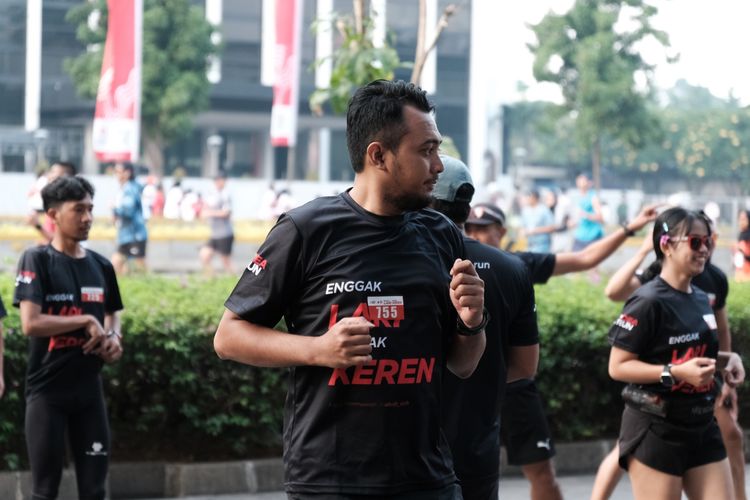 Race photo from Soft Launching Buku "Enggak Lari, Enggak Keren" & IdeaRun