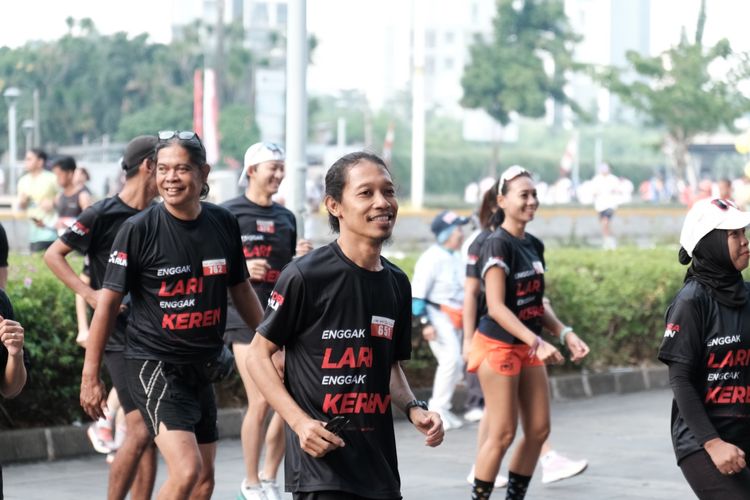 Race photo from Soft Launching Buku "Enggak Lari, Enggak Keren" & IdeaRun