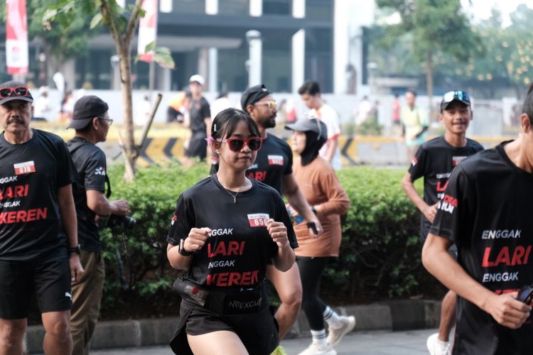 Race photo from Soft Launching Buku "Enggak Lari, Enggak Keren" & IdeaRun