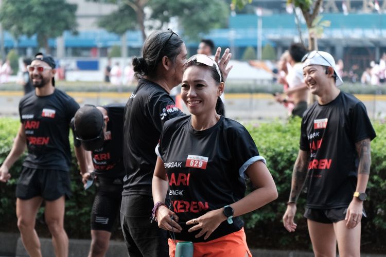 Race photo from Soft Launching Buku "Enggak Lari, Enggak Keren" & IdeaRun