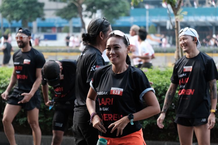 Race photo from Soft Launching Buku "Enggak Lari, Enggak Keren" & IdeaRun