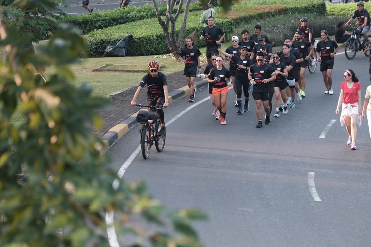 Race photo from Soft Launching Buku "Enggak Lari, Enggak Keren" & IdeaRun