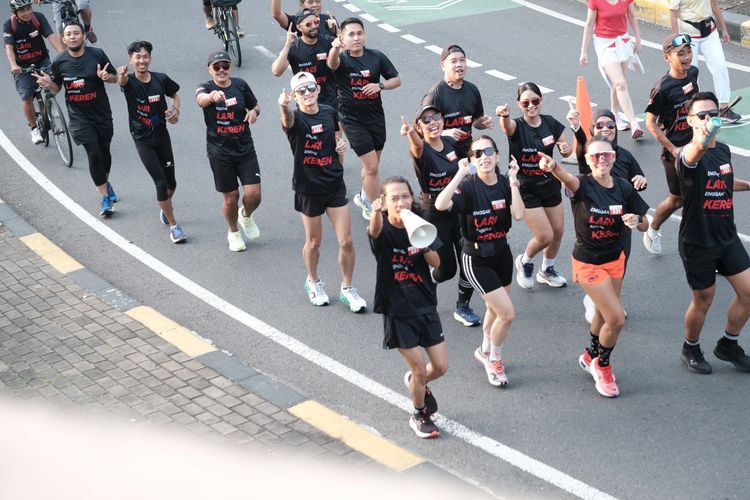 Race photo from Soft Launching Buku "Enggak Lari, Enggak Keren" & IdeaRun