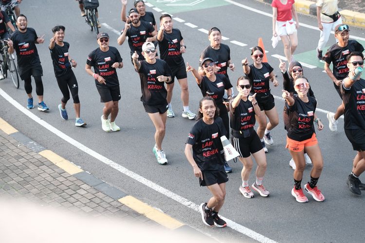 Race photo from Soft Launching Buku "Enggak Lari, Enggak Keren" & IdeaRun