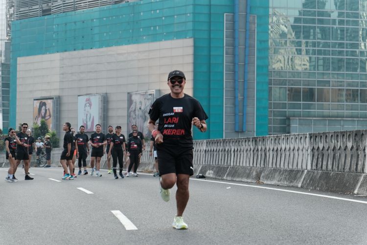 Race photo from Soft Launching Buku "Enggak Lari, Enggak Keren" & IdeaRun