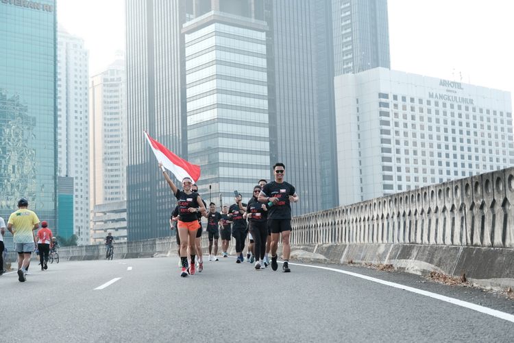 Race photo from Soft Launching Buku "Enggak Lari, Enggak Keren" & IdeaRun