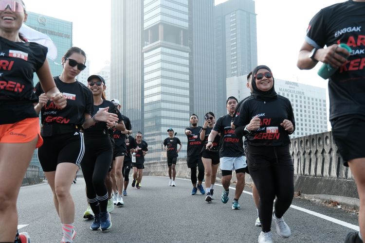 Race photo from Soft Launching Buku "Enggak Lari, Enggak Keren" & IdeaRun