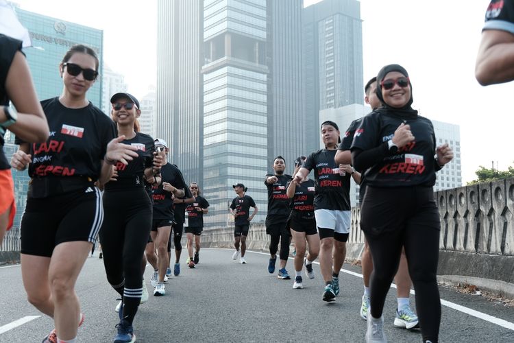Race photo from Soft Launching Buku "Enggak Lari, Enggak Keren" & IdeaRun