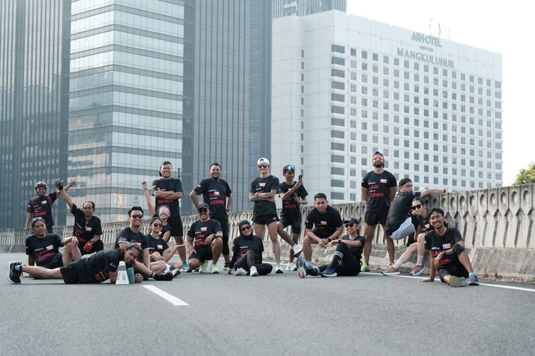Race photo from Soft Launching Buku "Enggak Lari, Enggak Keren" & IdeaRun