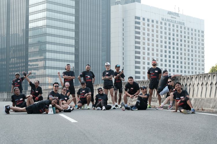 Race photo from Soft Launching Buku "Enggak Lari, Enggak Keren" & IdeaRun