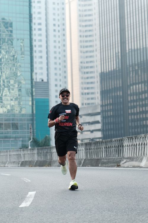 Race photo from Soft Launching Buku "Enggak Lari, Enggak Keren" & IdeaRun