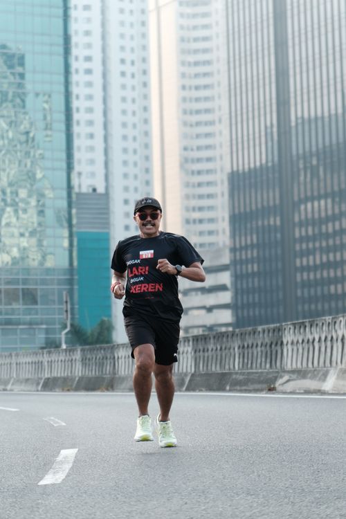 Race photo from Soft Launching Buku "Enggak Lari, Enggak Keren" & IdeaRun