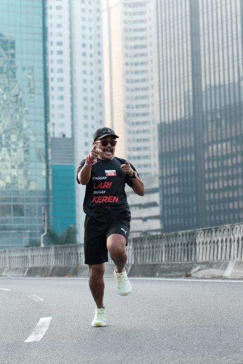Race photo from Soft Launching Buku "Enggak Lari, Enggak Keren" & IdeaRun