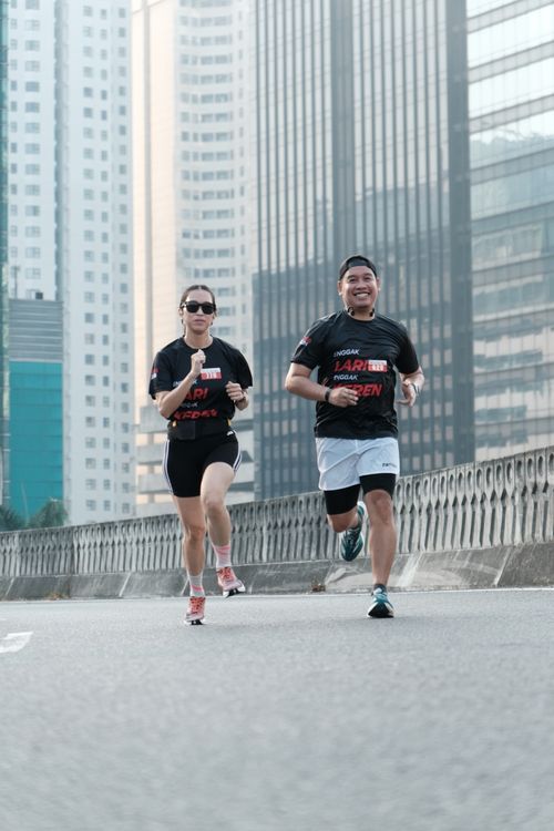 Race photo from Soft Launching Buku "Enggak Lari, Enggak Keren" & IdeaRun