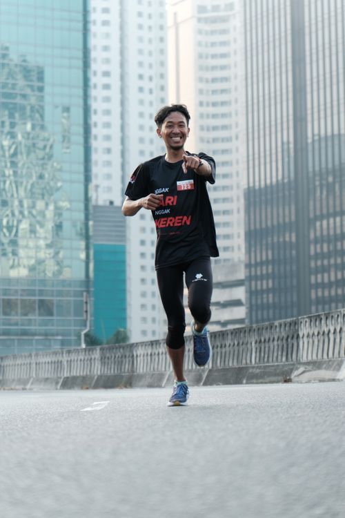 Race photo from Soft Launching Buku "Enggak Lari, Enggak Keren" & IdeaRun