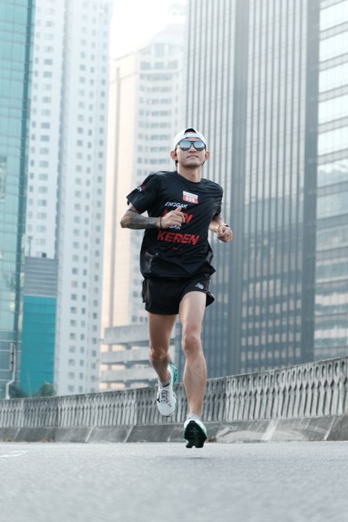 Race photo from Soft Launching Buku "Enggak Lari, Enggak Keren" & IdeaRun