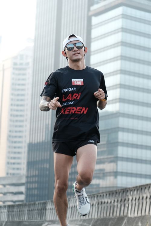 Race photo from Soft Launching Buku "Enggak Lari, Enggak Keren" & IdeaRun