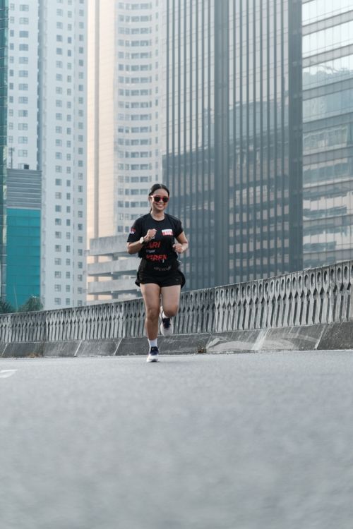 Race photo from Soft Launching Buku "Enggak Lari, Enggak Keren" & IdeaRun