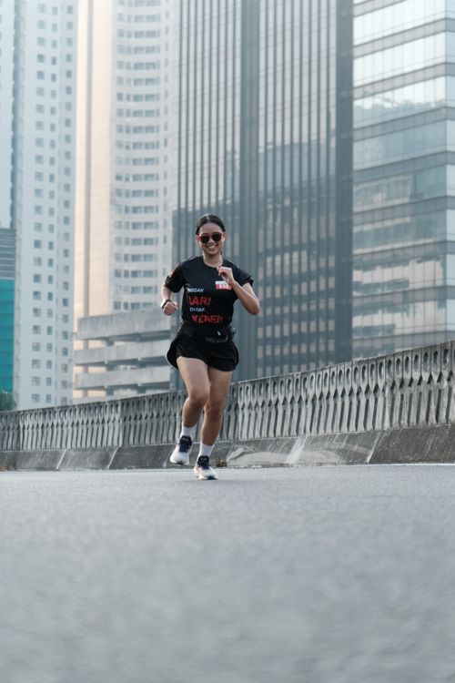 Race photo from Soft Launching Buku "Enggak Lari, Enggak Keren" & IdeaRun