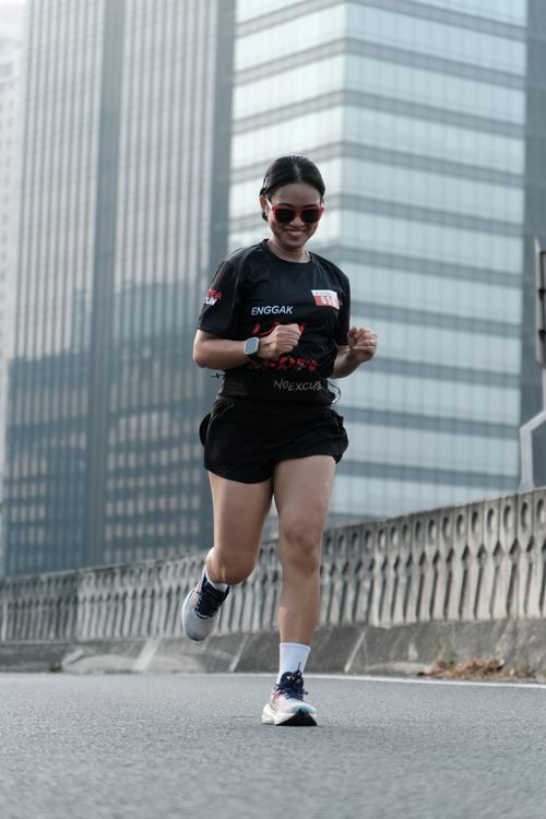 Race photo from Soft Launching Buku "Enggak Lari, Enggak Keren" & IdeaRun