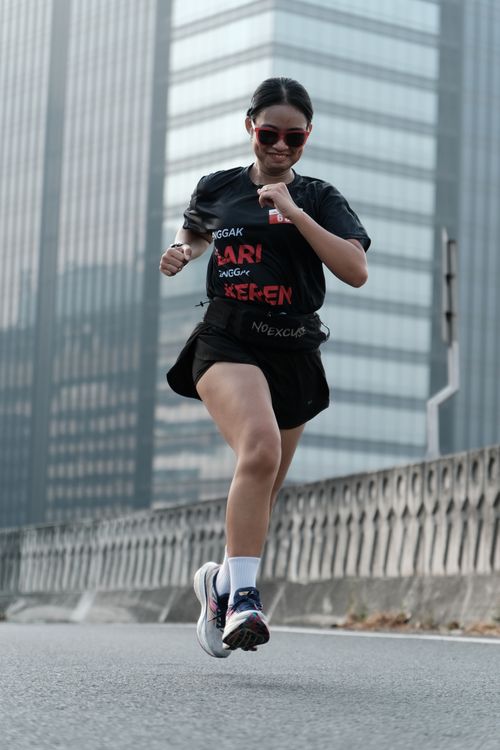 Race photo from Soft Launching Buku "Enggak Lari, Enggak Keren" & IdeaRun