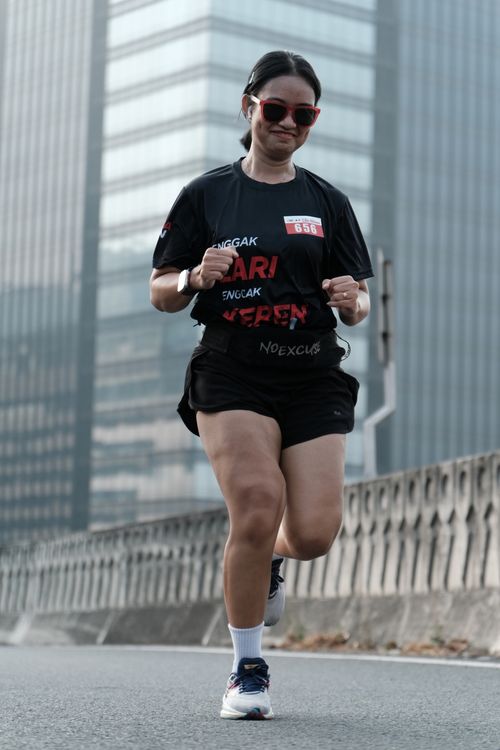 Race photo from Soft Launching Buku "Enggak Lari, Enggak Keren" & IdeaRun