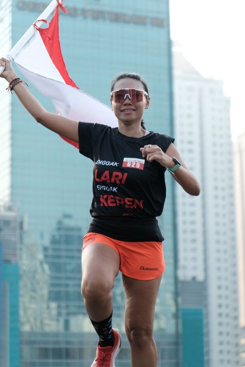 Race photo from Soft Launching Buku "Enggak Lari, Enggak Keren" & IdeaRun