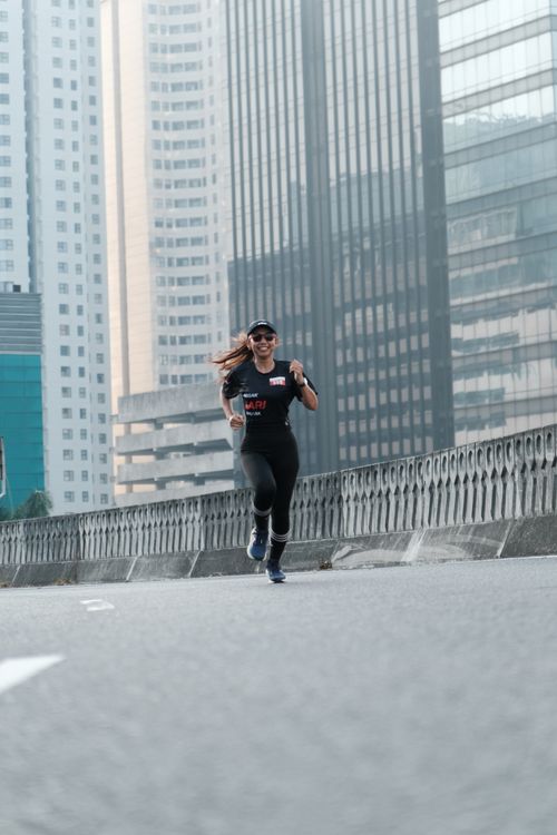 Race photo from Soft Launching Buku "Enggak Lari, Enggak Keren" & IdeaRun