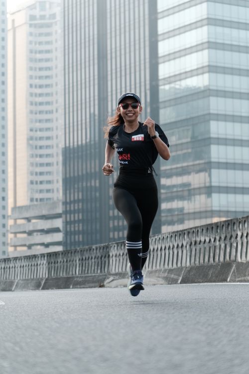 Race photo from Soft Launching Buku "Enggak Lari, Enggak Keren" & IdeaRun