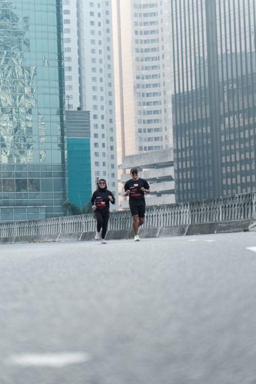 Race photo from Soft Launching Buku "Enggak Lari, Enggak Keren" & IdeaRun