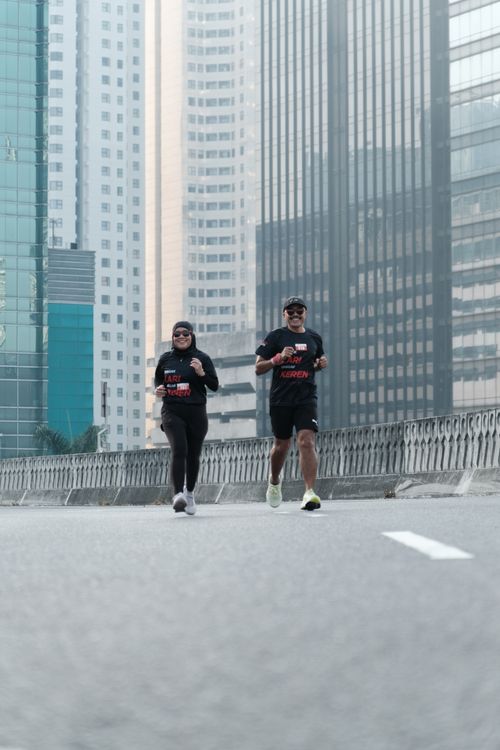 Race photo from Soft Launching Buku "Enggak Lari, Enggak Keren" & IdeaRun