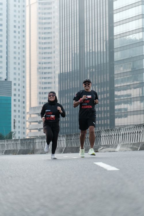 Race photo from Soft Launching Buku "Enggak Lari, Enggak Keren" & IdeaRun